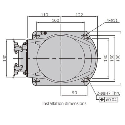 RS007N Muatan 7kg Menjangkau 730mm 6 Sumbu Robot Penanganan Desain Kompak Berkecepatan Tinggi