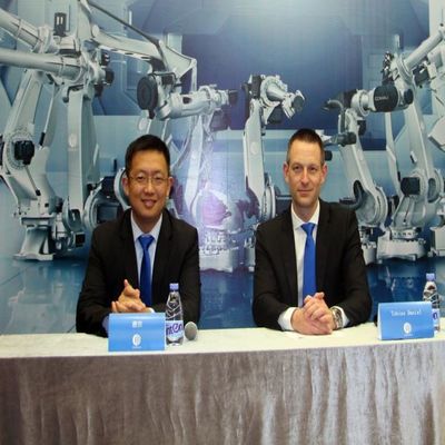 Lengan Robot Kolaboratif 6 Axis Racer-5-0.80 Muatan 5kg Untuk Penanganan Robot
