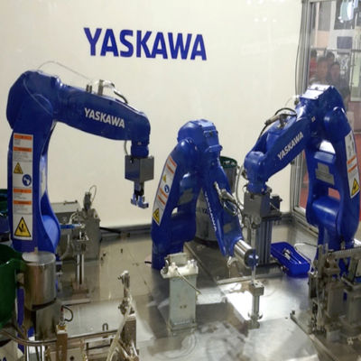 Motoman GP7 6 Axis Industrial Robot Arm Digunakan Untuk Palletizing Robot