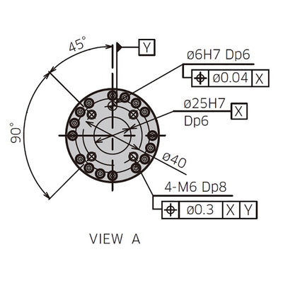 S010N Muatan 7kg Jangkauan Lengan Robot Manipulator Desain Kompak 930mm 6 Sumbu