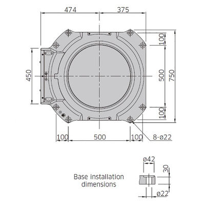 CP180L 4 Axis Payload 160kg Jangkauan Robot Palletizing Kecepatan Tinggi 3255mm