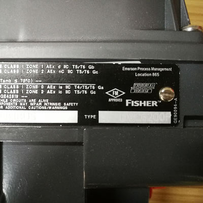 DVC6200p Digital Valve Controller Dengan 67DFSR Filter Regulator Untuk Control Valve