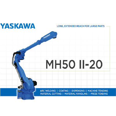 6 Axis Robot Arm MH50II-20 Dengan Muatan 20KG Untuk Mesin Las Dan Pelapis ARC