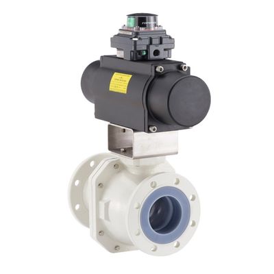Neotecha NXR PFA Lined Ball Valves Dengan Standar Aktuator Manual API 609