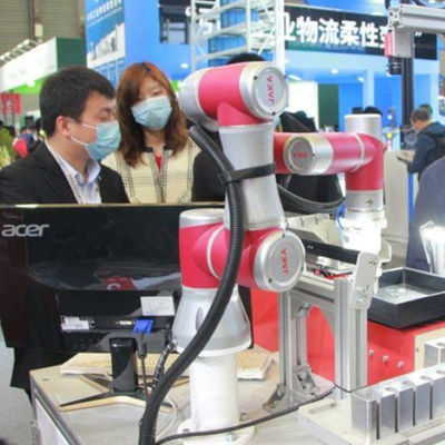 6 Axis Robotic Arm JAKA Zu 12 Cobot Robot Untuk Robot Pengelasan Otomatis