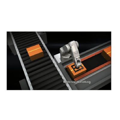 IRB1200 Robot Industri Otomatis Dengan Lengan Robot Payload 7KG Untuk Mesin Polandia Dan Bagian Peralatan Penanganan Material