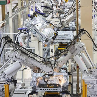 IRB6700 Efisien Dan Fleksibel Dengan Lengan Robot Muatan 155KG Untuk Memilih Dan Menempatkan Mesin
