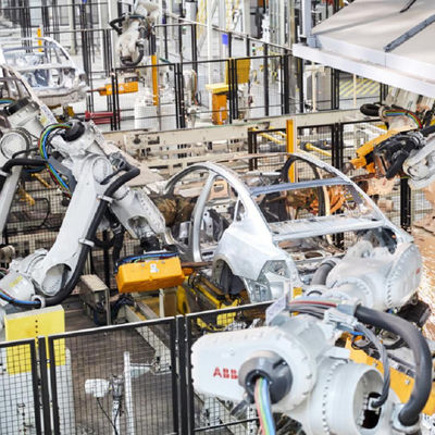 IRB6700 Efisien Dan Fleksibel Dengan Lengan Robot Muatan 155KG Untuk Memilih Dan Menempatkan Mesin