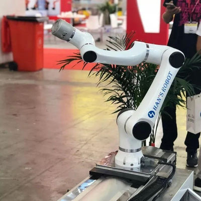 6 Aixs Cobot Of Elfin E03 Dengan 3KG Payload 590MM Jangkauan Untuk Robot Universal Dan Mesin Las