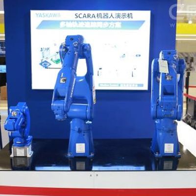 Robot Industri Perakitan Mesin Berkecepatan Tinggi GP8 Dengan Lengan Robot Muatan 8KG Sebagai Mesin Pengambil dan Tempat