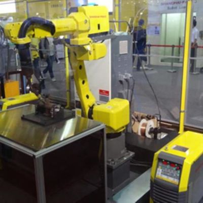 6 Axis Robotic Arm M-10iA / 12 Arm Robot Industrial Digunakan Untuk Pengecatan Robot