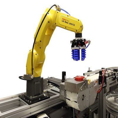 Lengan Robot 6 Sumbu Kecil LR Mate 200iD Untuk Penyemprotan Lengan Robot Industri