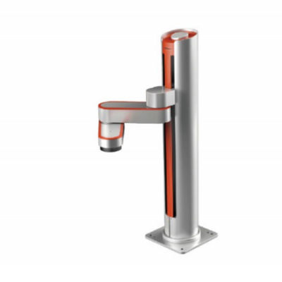 Penanganan Arm Robot Hitbot Z-Arm 6140 Cobot Dengan Vacuum Gripper 4 Axis Robot