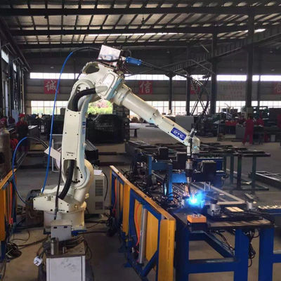 Robot Pengelasan Otomatis 6 Sumbu OTC FD-B6 Dengan Mesin Las DM350 Mig