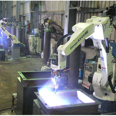 Robot Pengelasan Otomatis 6 Sumbu OTC FD-B6 Dengan Mesin Las DM350 Mig