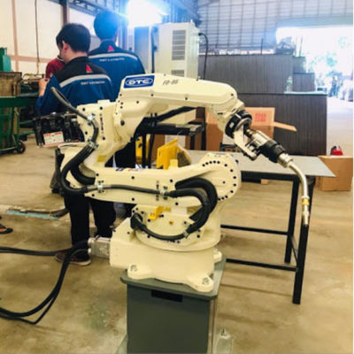 MIG Welding Robot 6 Axis OTC FD-B6 Mesin Las Robot Las Mobil