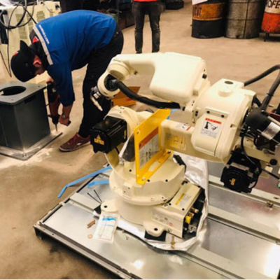 MIG Welding Robot 6 Axis OTC FD-B6 Mesin Las Robot Las Mobil