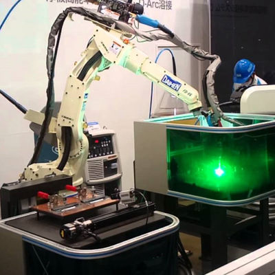 Robot Industri Otomatis 6 Axis FD-V8L ARC Welders Mesin Las DM350 MIG