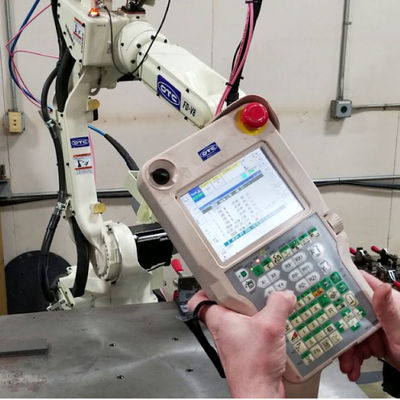Mig Welding FD-B6 Dengan Tukang Las ARC Lainnya DM500 6 Axis Industrial Robotic Arm