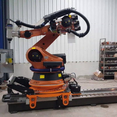 Laser Welding Robot KR360 Welding Robot Arm 6 Axis Untuk Mesin Spot Welding