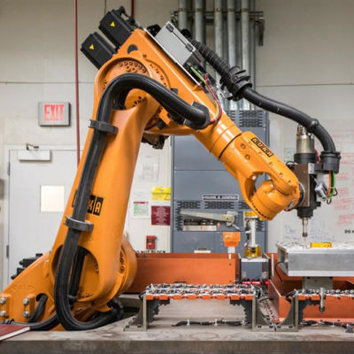 6 Axis Industrial Robotic Arm KR 500 R2830 Pilih Dan Tempatkan Untuk Menangani Robot