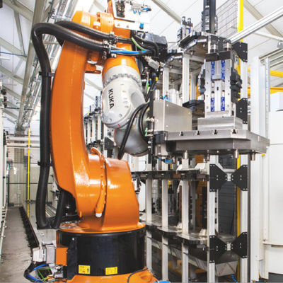 6 Axis Industrial Robotic Arm KR 500 R2830 Pilih Dan Tempatkan Untuk Menangani Robot