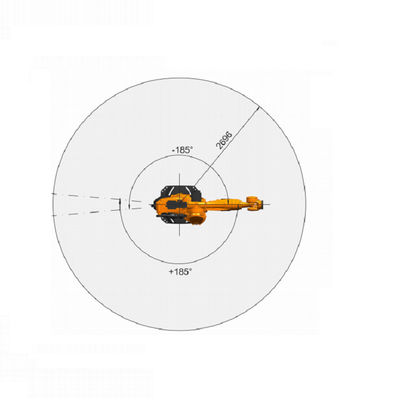 Robot industri lengan robot industri 6 sumbu dengan muatan terukur 210 kg robot industri kuka industrial