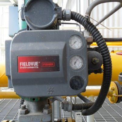 FIELDVUE AD DVC6200 Digital Valve Controller Yang Efisien Tinggi Sebagai Bagian Katup Yang Digunakan Dengan Katup Kontrol
