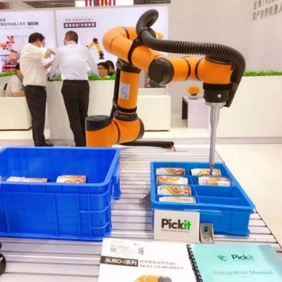 Pilih dan Tempatkan Robot AUBO I10 Cobot Robotic Arm 6 Axis Untuk Mengatasi Robot Kolaboratif