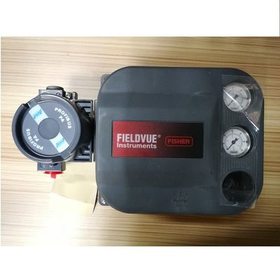 Smart Valve Positioner FIELDVUE DVC6200p Digital Valve Controller Mendukung Profibus Dengan Badan Katup