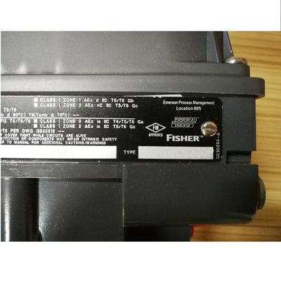 Smart Valve Positioner FIELDVUE DVC6200p Digital Valve Controller Mendukung Profibus Dengan Badan Katup
