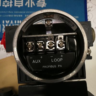 Smart Valve Positioner FIELDVUE DVC6200p Digital Valve Controller Mendukung Profibus Dengan Badan Katup