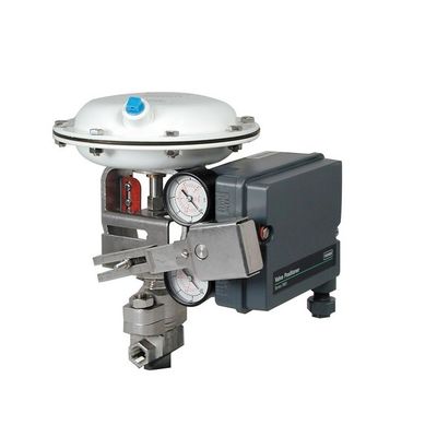 3660 Pneumatic Positioner Of Valve Controller Untuk Pekerjaan Akting Tunggal Dengan Ball Valve Sebagai Valve Positioner
