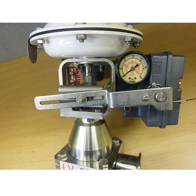 3660 Pneumatic Positioner Of Valve Controller Untuk Pekerjaan Akting Tunggal Dengan Ball Valve Sebagai Valve Positioner