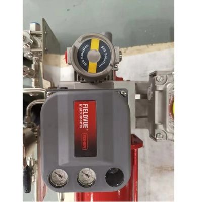FIELDVUE DVC6200 SIS Digital Valve Controller Untuk Pekerjaan Bertindak Ganda Dengan Katup Kontrol Sebagai Positioner Katup