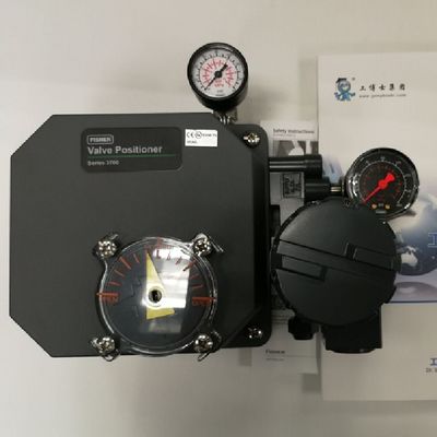 3710 Pneumatic Positioner Digunakan Dengan Diafragma Dan Aktuator Rotary Piston Sebagai Bagian Katup