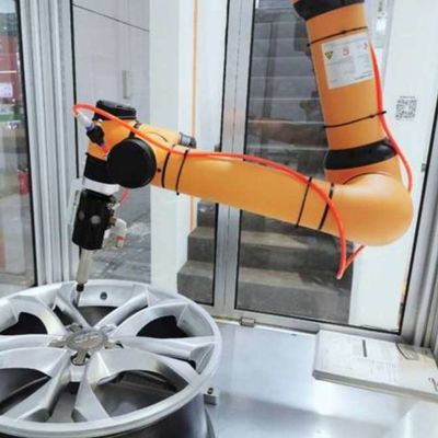 Cobot AUBO I16 6 Axis Untuk Bongkar Muat Sebagai Robot Kolaboratif