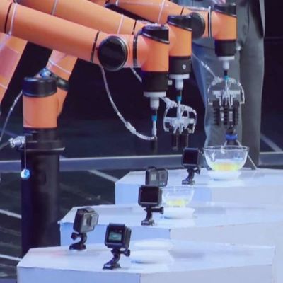 Cobot AUBO I16 6 Axis Untuk Bongkar Muat Sebagai Robot Kolaboratif