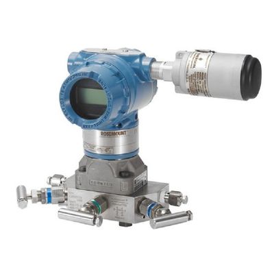 Rosem-Ount3051 Rentang Pengukuran Pemancar Aliran Tekanan Diferensial Nirkabel Hingga 2000 Psi Tekanan Diferensial Tra