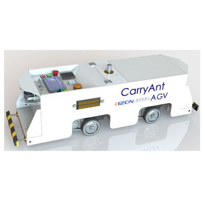 Double Way Low Height AGV-QRS2000 Dari Cizon AGV Sebagai AGV Tinggi Rendah Untuk Penarik Digunakan Dengan Lengan Robot