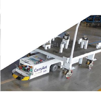 Robot AGV Tinggi Rendah Satu Arah AGV-QRD1600 Sebagai AGV Tinggi Rendah Digunakan Dengan Robot Industri
