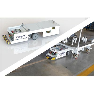 Robot AGV Tinggi Rendah Satu Arah AGV-QRD1600 Sebagai AGV Tinggi Rendah Digunakan Dengan Robot Industri