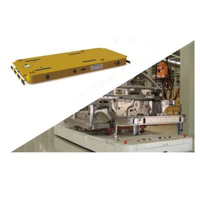 Flat AGV Dari Double-Way PBS800/1500/2500/3500 Sebagai Robot AGV Digunakan Dengan 6 Manipulator Aixs