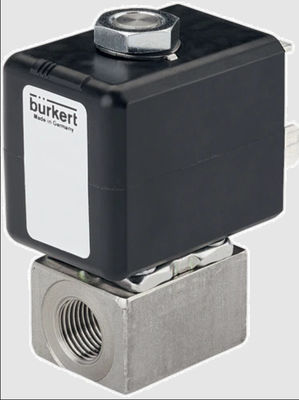 Burkert Type 7011 Sebagai Katup Plunger 22-Arah Bertindak Langsung Dengan IP65 Digunakan Sebagai Katup Elektromagnetik Untuk Bagian Katup
