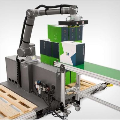 Otomatisasi Lengan Robot Pengelasan OMRON TM12 6 Axis Lengan Robot Sebagai Robot Kolaboratif