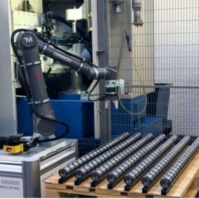 Otomatisasi Lengan Robot Pengelasan OMRON TM12 6 Axis Lengan Robot Sebagai Robot Kolaboratif