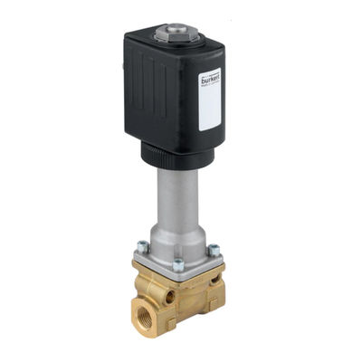 Ketik 6026 Plunger Valve Dengan Media-separated 2/2-way Untuk Direct-acting Burkert Control Valve