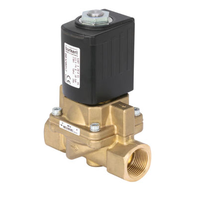 Burkert Type 6407 Sebagai Servo Assisted Piston Valve 2/2-Way Cocok Untuk Gas Dan Uap Badan Katup Valve