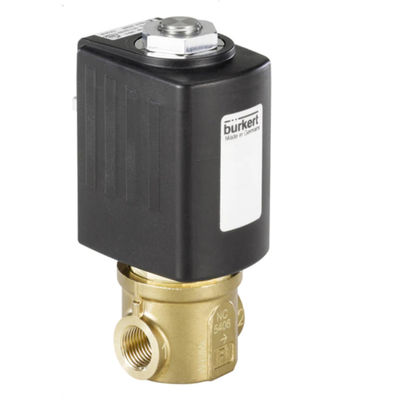 Burkert Type 5406 Piston Valve Dengan 2/2 Cara Untuk Servo-Assisted Digunakan Sebagai Solenoid Valve