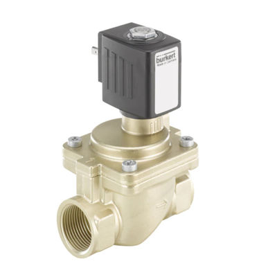 Tipe 6281 Burkert Valve Untuk Servo-Assisted 2/2 Way Sebagai Katup Diafragma Harga Solenoid Valve